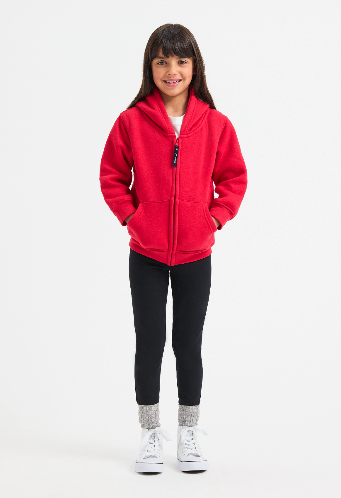 Childrens Classic Full Zip Hooded Sweatshirt